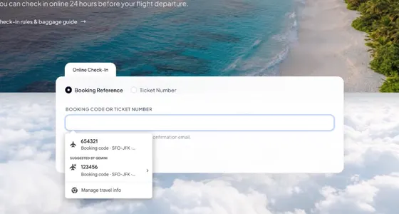 Chrome自动填充升级：可从Gmail提取航班号、订单号等信息填表配图
