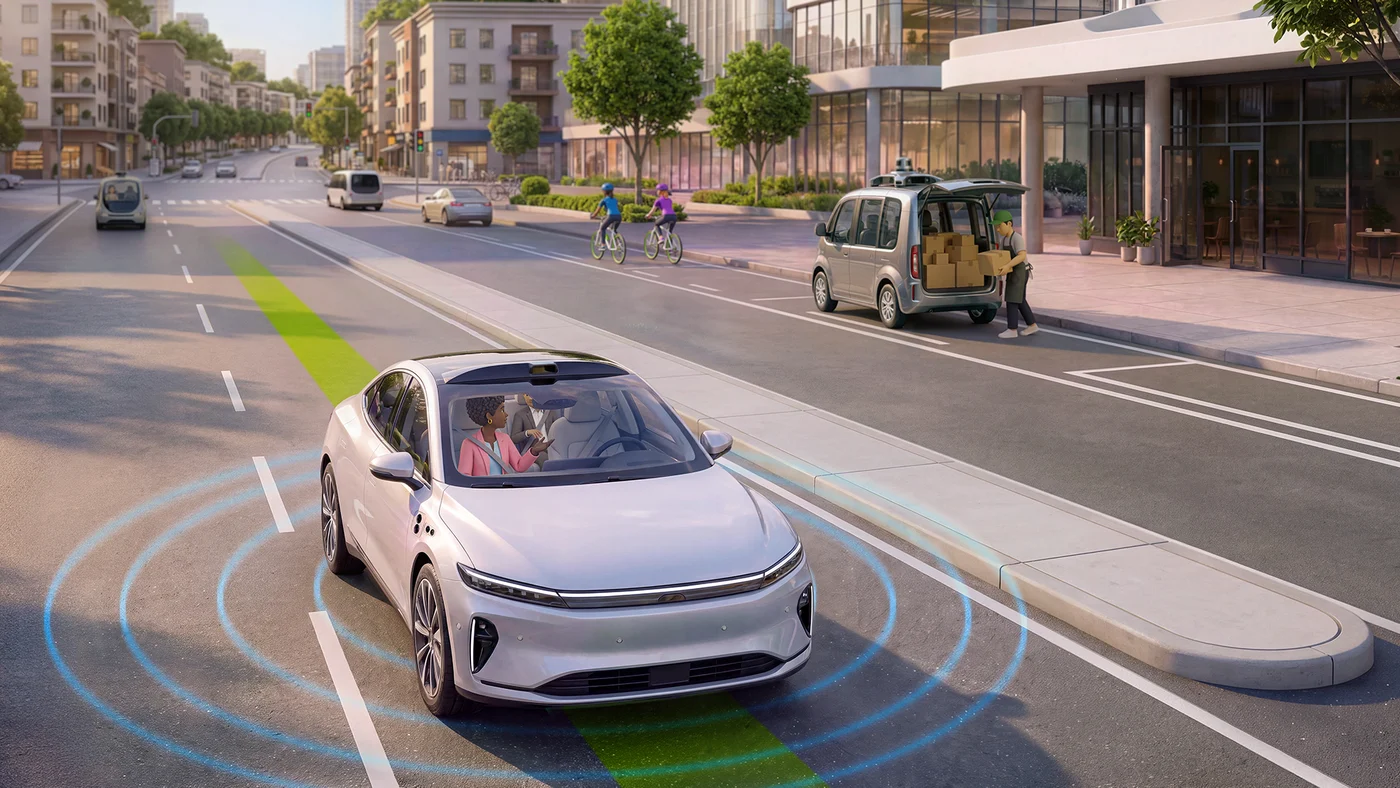 英伟达称全球主要Robotaxi项目均在其平台上运行，预计2035年市场规模达4000亿美元原文配图